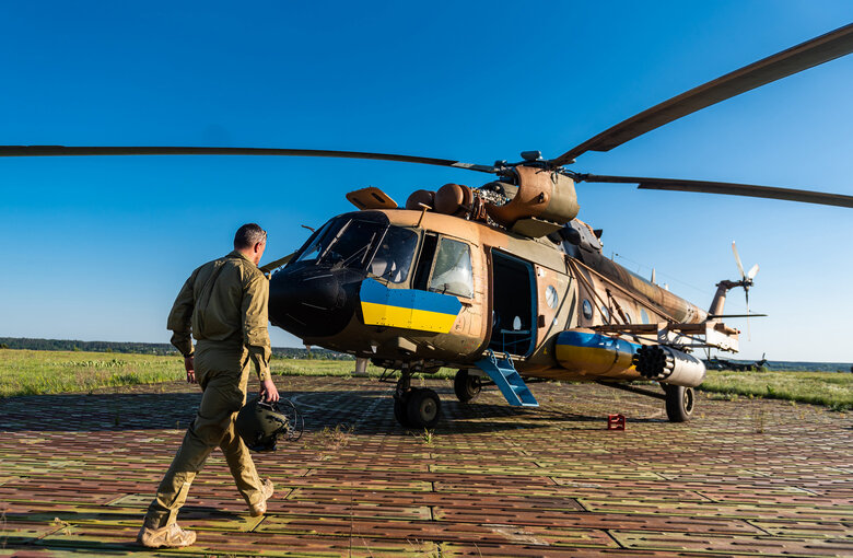 В Украине прошли военные учения авиации ВСУ 07