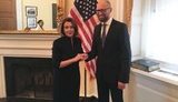 Спикером Палаты представителей Конгресса США стала "друг Украины" Пелози, - Яценюк. ФОТО