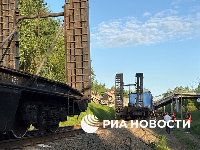 подрыв моста в РФ