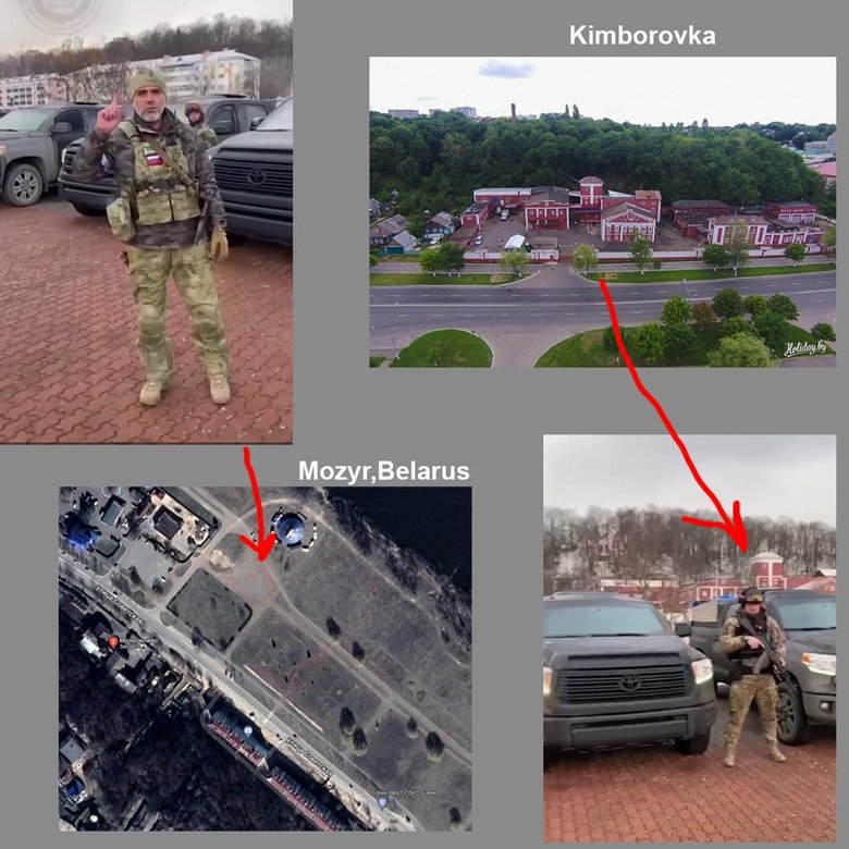 Кадировці знімають у Білорусі свої відео з гущі подій в Україні 01