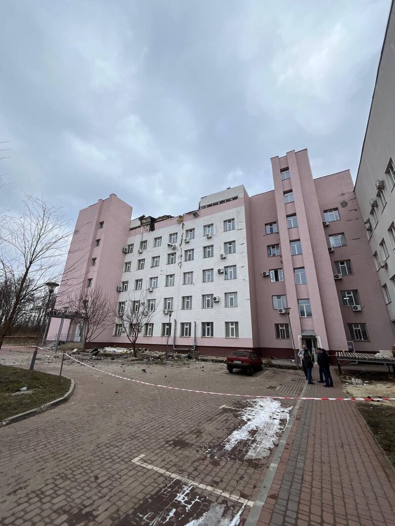 Пошкоджені лікарні на Сумщині
