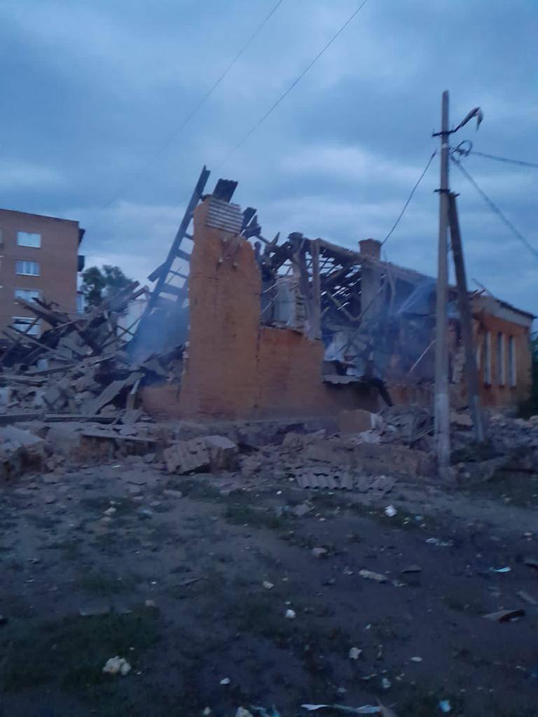 Consequences of an enemy drone attack on Bilopillia 03
