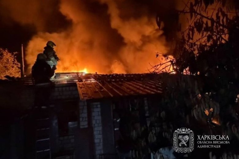 Удари по Харкову вночі 22 жовтня