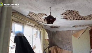 Russians shell Kherson city centre from occupied left bank. VIDEO
