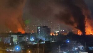 Наслідки дронової атаки росіян на Одесу