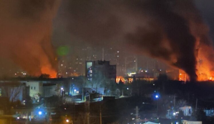 Russians massively attacked Odesa with drones, 3 people injured, including child (updated)