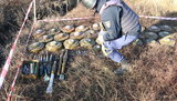 Rescuers clear 12-hectare-area of mines near Petrivske, Bohdanivka. PHOTOS