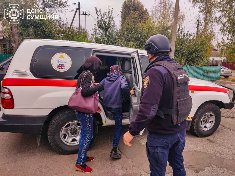 Евакуація на Сумщині