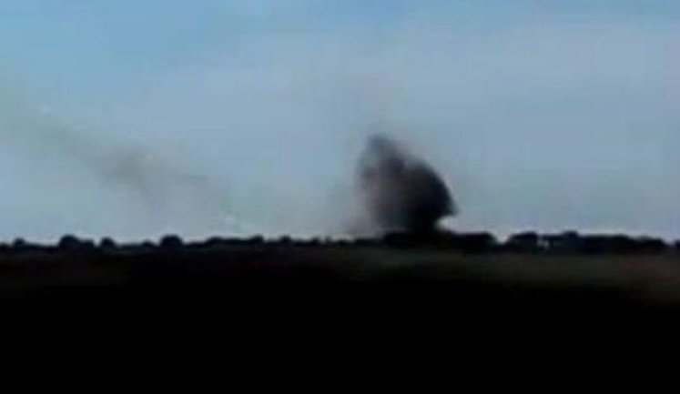 Footage Confirming Grad Shelling from the Russian Territory Posted on the Internet. VIDEO
