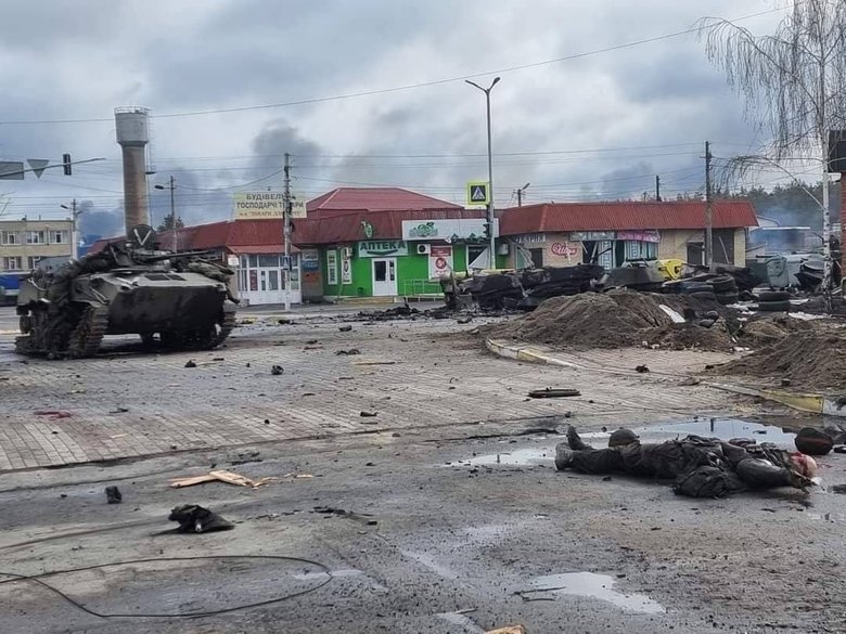 Наслідки бою у Гостомелі 06