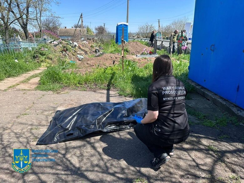 У місті Снігурівка на Миколаївщині знайшли місце поховання людей, які загинули під час окупації 01