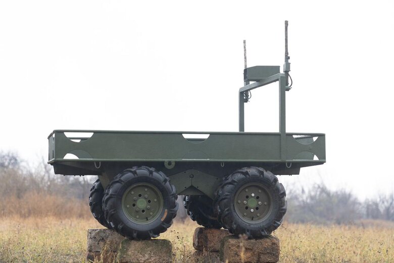Український наземний роботизований комплекс CRAB-LS