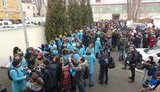 People protesting in support of suspended Health Minister Uliana Suprun. VIDEO&PHOTOS