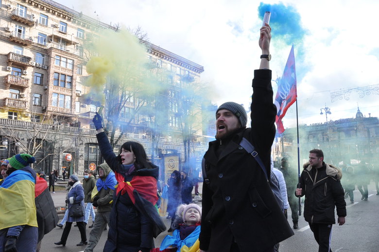 Водкі нєт. Ідітє домой, - Марш єдності за Україну відбувся в Києві 25