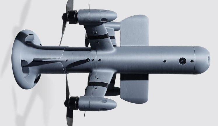 Дрон-перехоплювач UEB-1 розробила українська компанія "OSIRIS AI". ФОТО