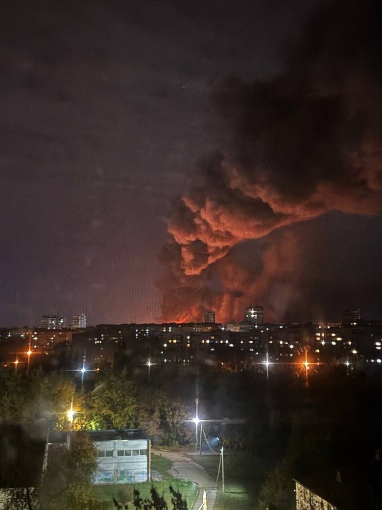 пожежа в Донецьку