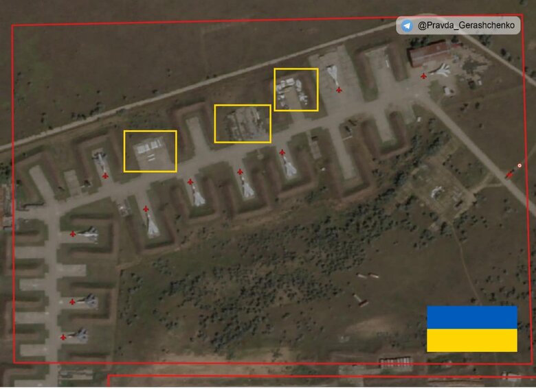 There were 30 Russian fighter planes worth more than $1 billion at airfield in Crimea, - Gerashchenko 02