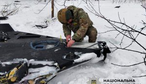 На Черниговщине саперы обезвредили боевую часть дрона "Герань-2". ФОТО