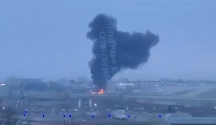 Пожежа в аеропорту російського Сочі. ВIДЕО