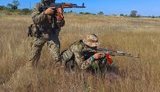 Морпіхи відпрацювали дії при потраплянні в засідку. ФОТО
