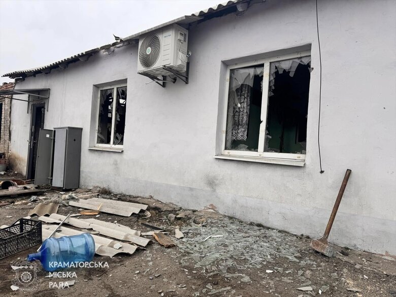 The aftermath of the attack on Kramatorsk on 10 March 2025