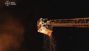 Киев после обстрела