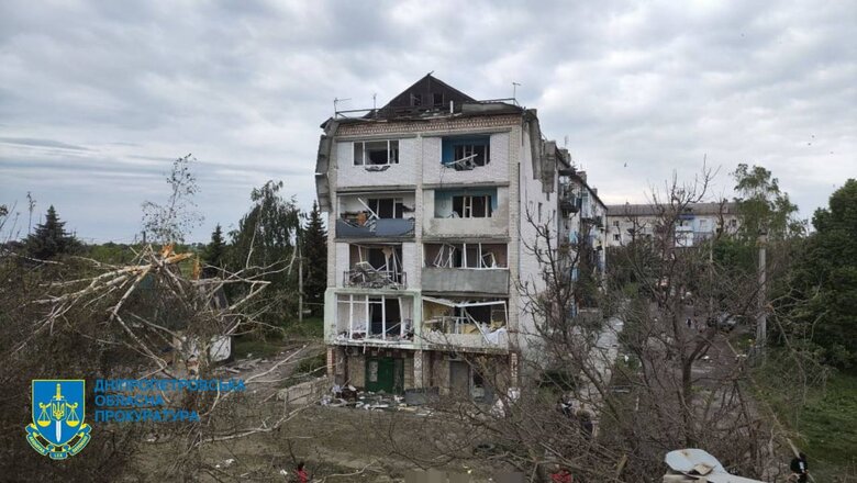 Последствия вражеских обстрелов Днепропетровской области 06