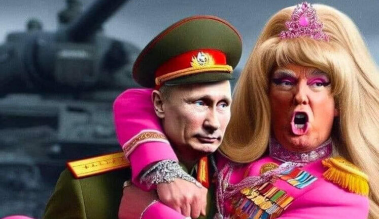 Putin’s toy, fifty shades of darkness, gift from AFU. Fresh photo jokes from Censor.NET