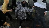 День победы в центре Львова: стрельба и драки. ВИДЕО.
