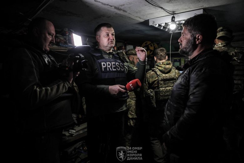 journalists on the front line