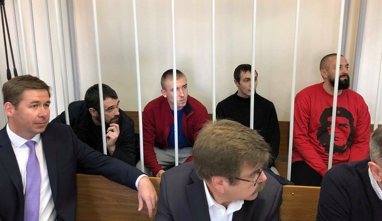 Russian court extends arrest of captured Ukrainian sailors. VIDEO&PHOTOS