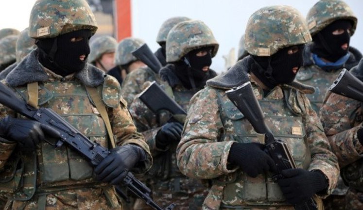 Вірменія направила до Казахстану 100 військових через ОДКБ. ВІДЕО+ФОТО