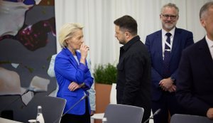 Зеленський та фон дер Ляєн домовились активно рухатись у напрямку Drone Deal з Євросоюзом. ФОТО