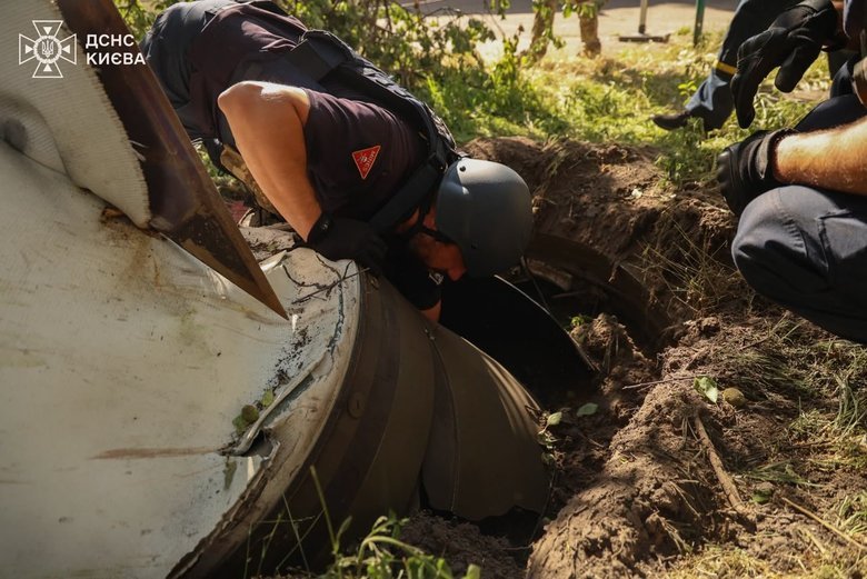 Київ після обстрілу