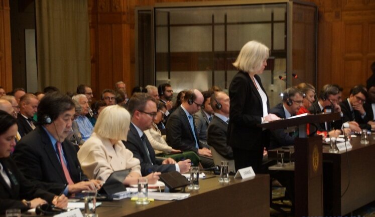 32 countries are supporting Ukraine at UN International Court of Justice in Hague. PHOTO