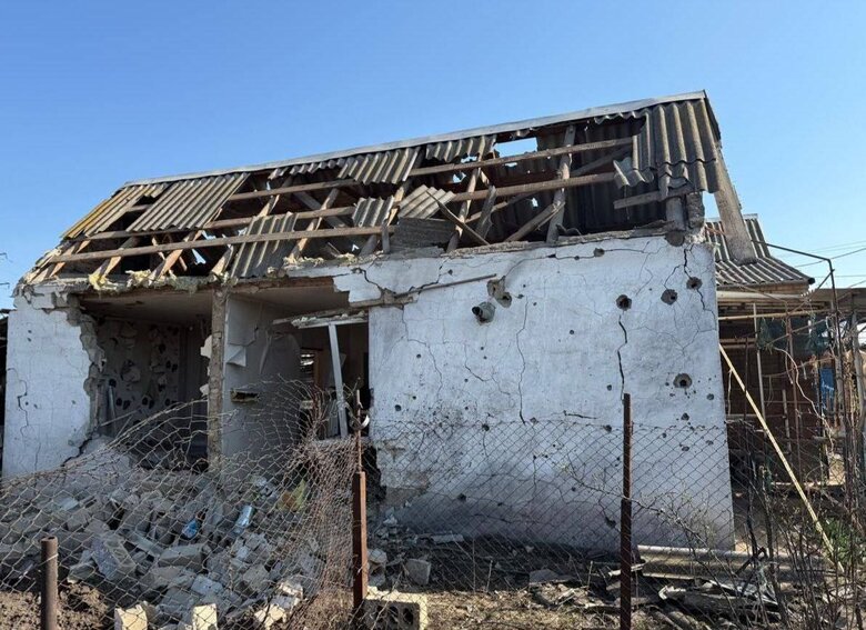 Russian shelling of Nikopol district on March 21
