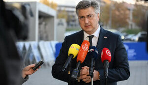 Croatian Prime Minister Plenkovic