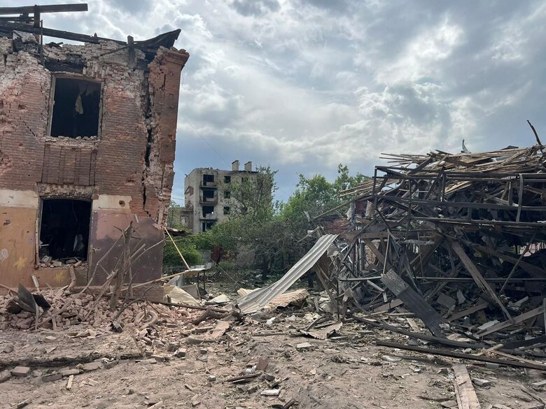 Наслідки обстрілу Лиману 29 травня 2024 року
