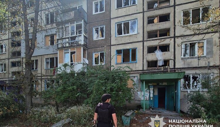 Доба на Донеччині: одна людина загинула, пошкоджено 23 цивільні об’єкти. ФОТОрепортаж