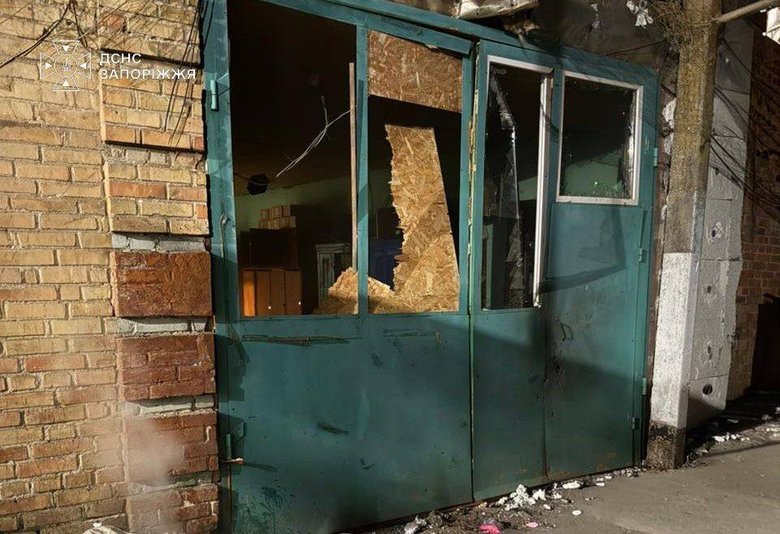 В Запорізькій області рашисти атакували безпілотником пожежно-рятувальний підрозділ