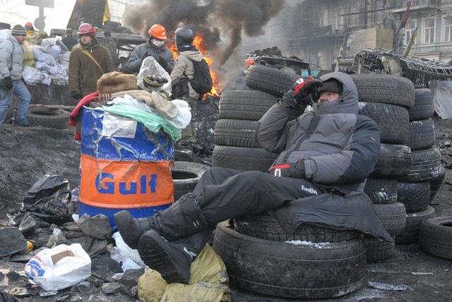 баррикады грушевского