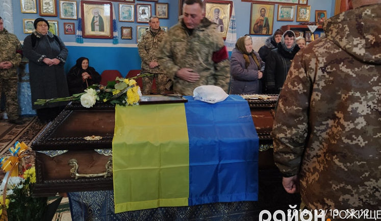З воїном 14-ї ОМБр Андрієм Войтовичем, загиблим на Донбасі, попрощалися на Волині. ФОТОрепортаж