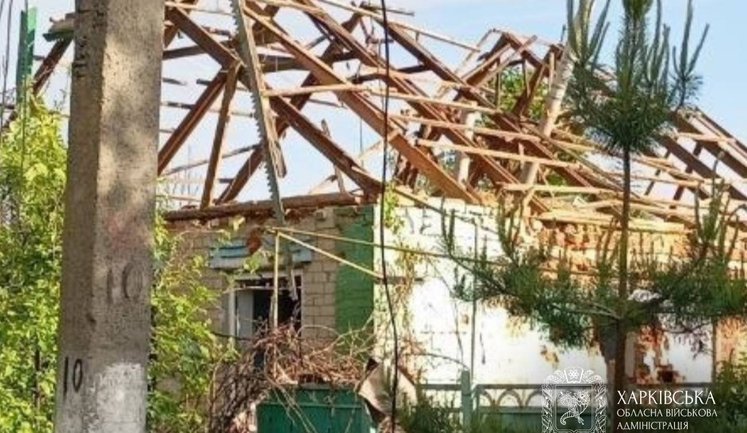 Доба на Харківщині: у Берестині пошкоджено енергомережі. ФОТОрепортаж