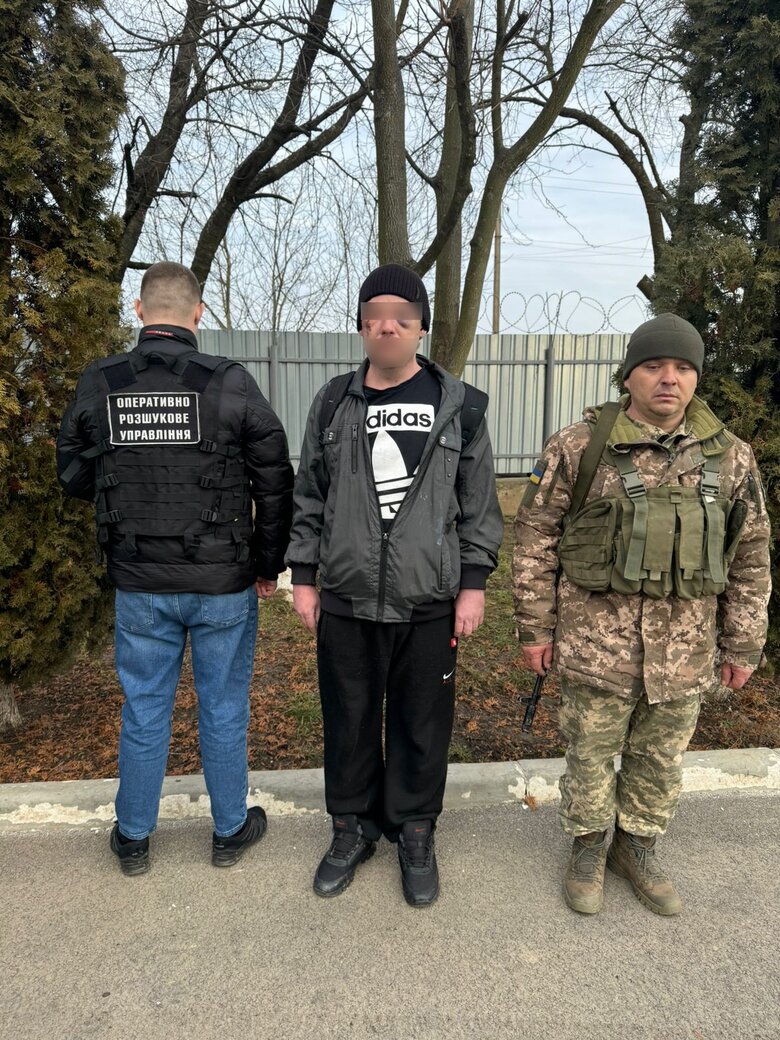 затримано росіянина за спробу незаконного перетину кордону