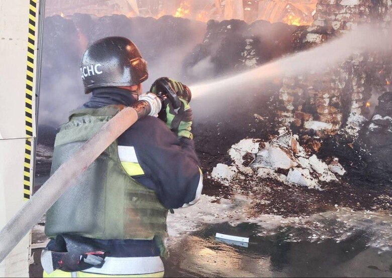Наслідки обстрілу Кам'янського району Дніпропетровщини