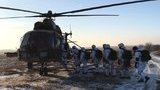 Воїни 81-ї ОАБр відпрацювали беспарашутне десантування з вертольота. ФОТО