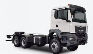 шасі MAN 6×6
