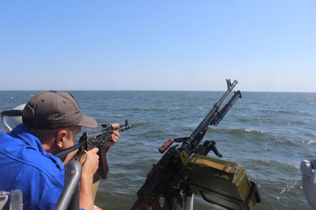 море учения пограничники