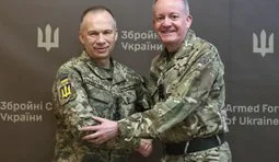 Сирський на зустрічі з британцями