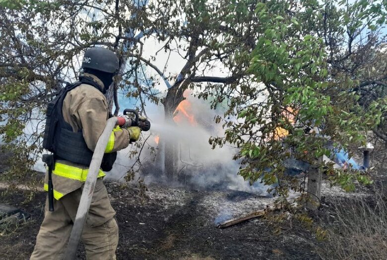 shelling of the Nikopol district